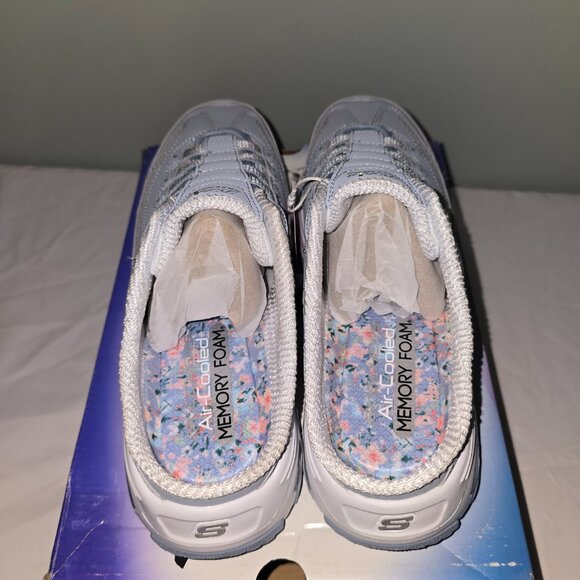 Skechers D'Lites Nostalgic Breeze Mule in Light Blue, Size 8.5, new - Picture 7 of 9